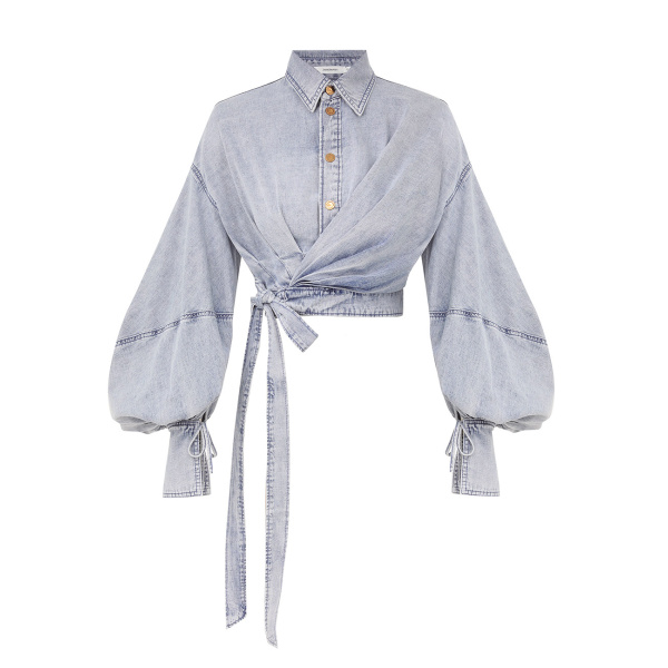 Elevate your elegance in this Zimmermann Tops   from the 2025 resort wear edit