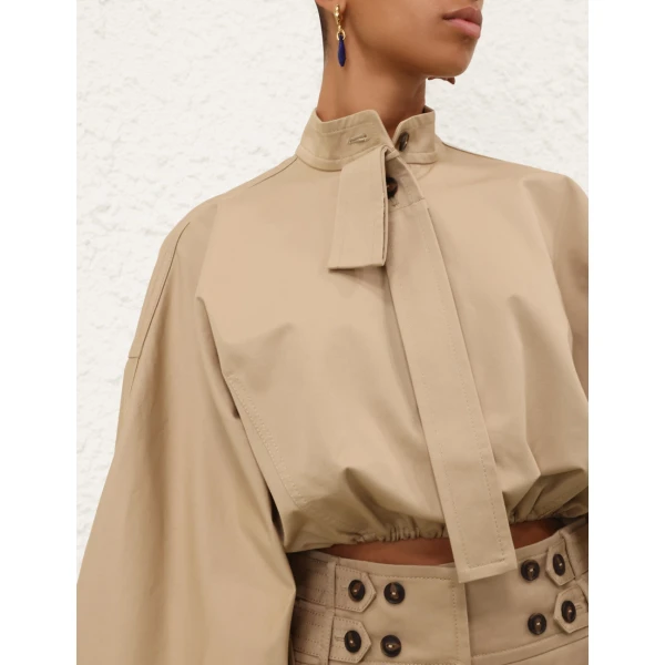 Elevate your elegance in this Zimmermann Tops   from the 2025 resort wear edit