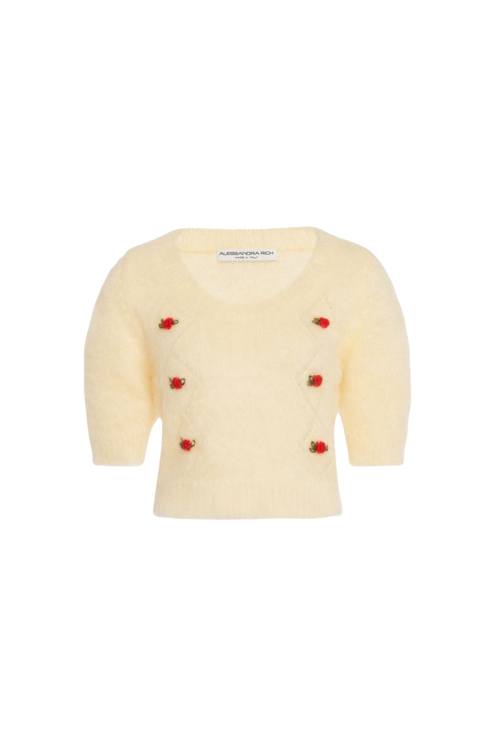 Alessandra Rich Carded Mohair Jumper Knit