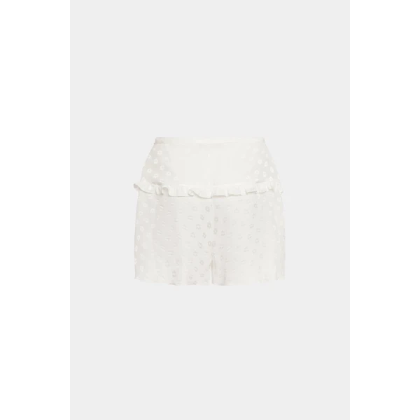 Flowers Jacquard Shorts