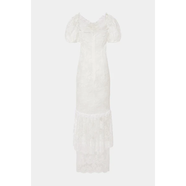 Lace Dress With Rose