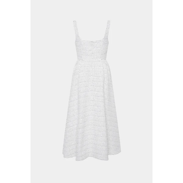 Sequin Tweed Dress