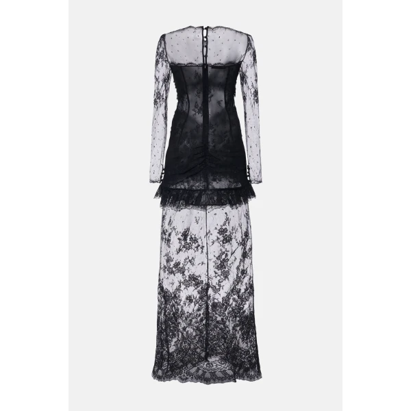 Sheer Lace Dress