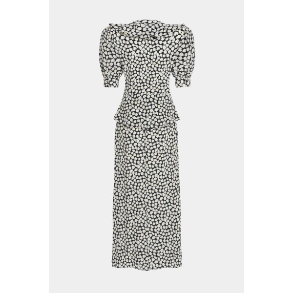 Small Flowers Print Dress