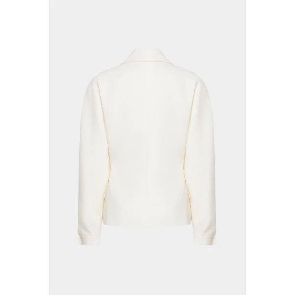 Wool Crepe Jacket
