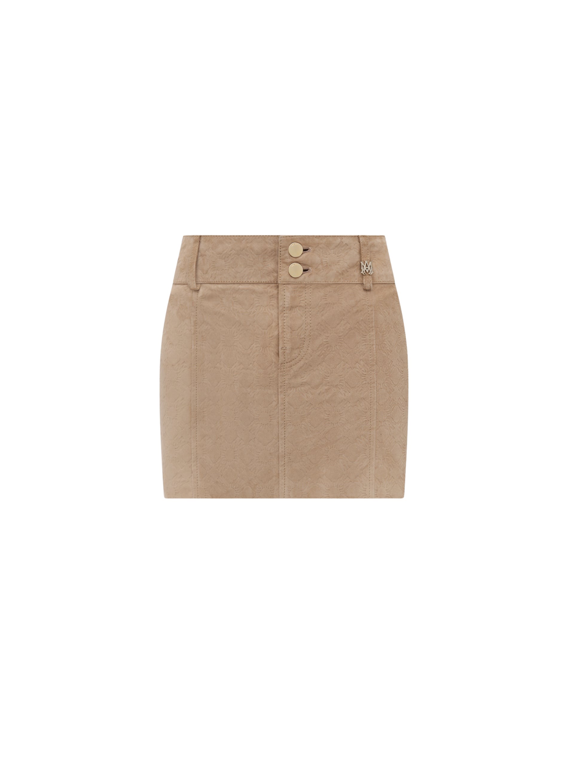 Amiri Suede Mini Skirt luxury from Luxury Handbags Marketplace
