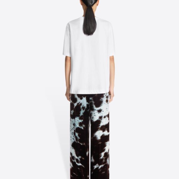 Dries Van Noten Buttoned cotton tee Top, view 3
