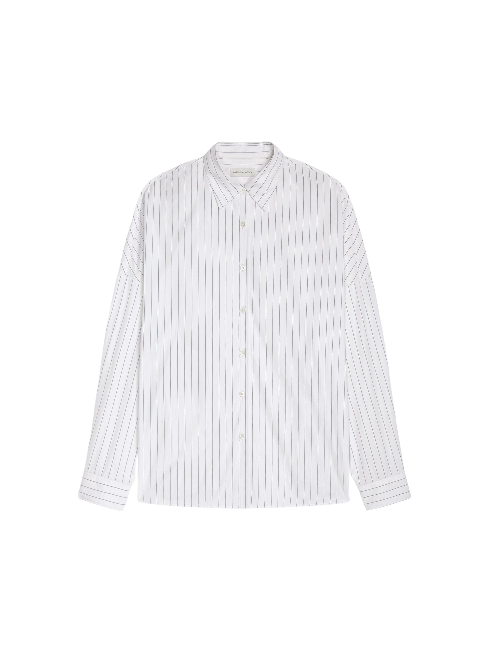 Dries Van Noten Cotton cocoon shirt