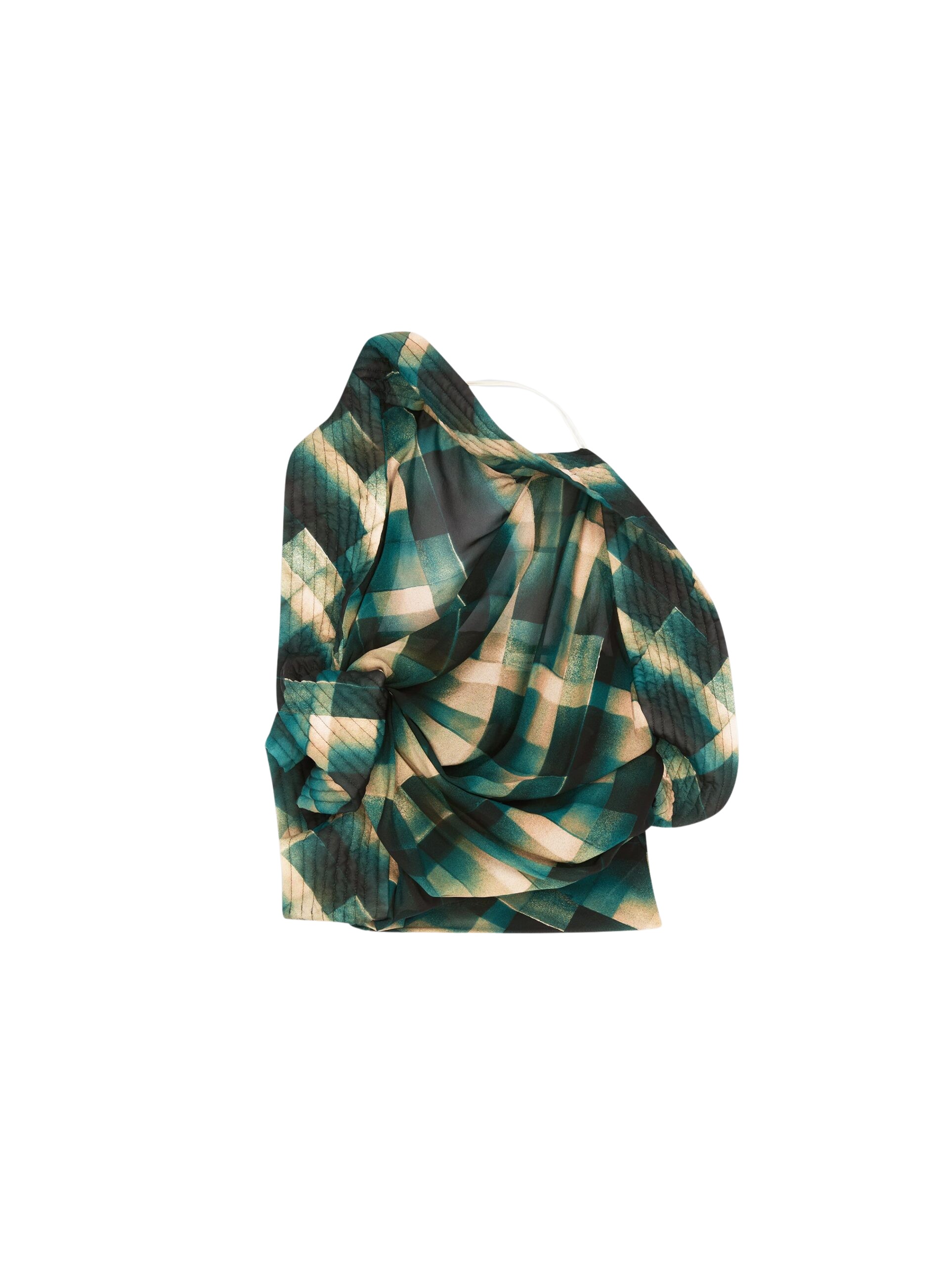 Dries Van Noten Draped viscose top