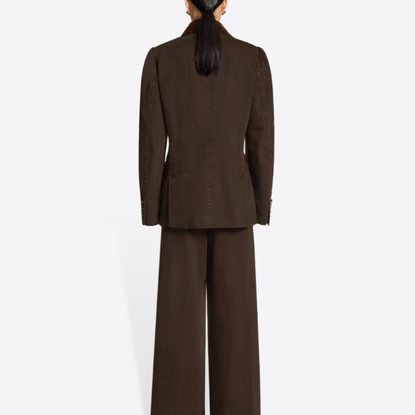 Dries Van Noten Dyed denim blazer, view 3