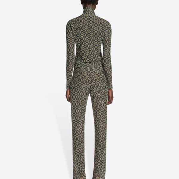 Dries Van Noten Embellished jersey pants, view 3