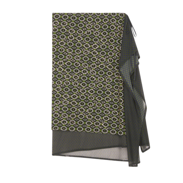 Dries Van Noten Embellished jersey skirt