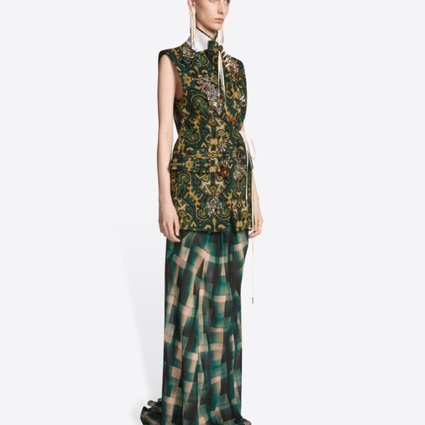 Dries Van Noten Embellished sleeveless blazer, view 2
