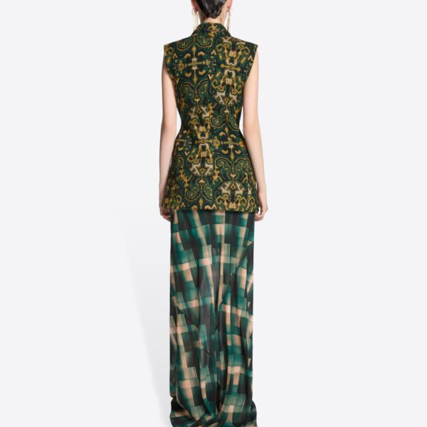 Dries Van Noten Embellished sleeveless blazer, view 3