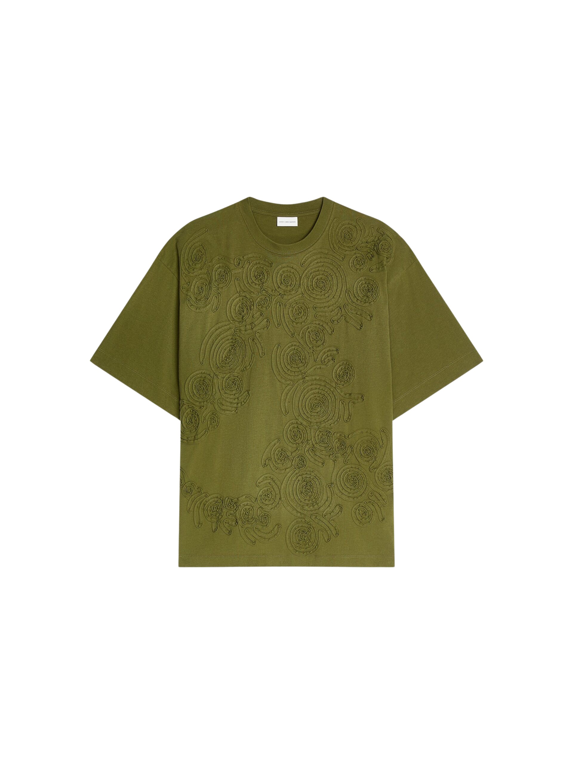Dries Van Noten Embroidered cotton tee Top