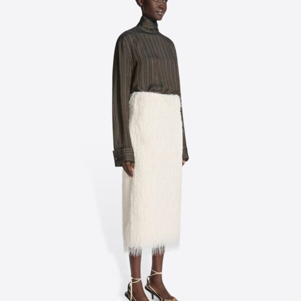 Dries Van Noten Fringed skirt, view 2