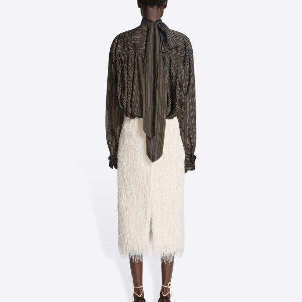 Dries Van Noten Fringed skirt, view 3