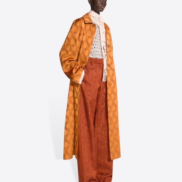 Dries Van Noten Jacquard mac Jacket, view 2