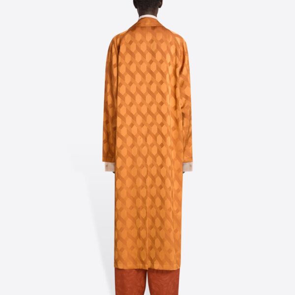 Dries Van Noten Jacquard mac Jacket, view 3
