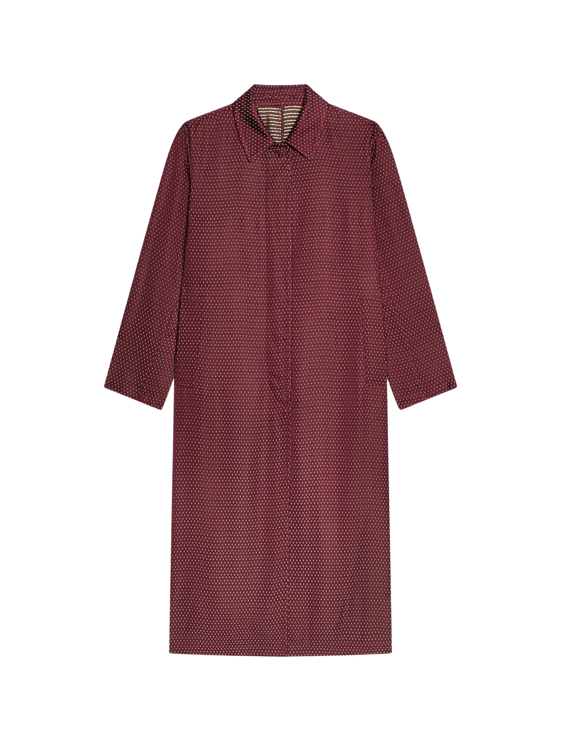 Dries Van Noten Jacquard mac Jacket