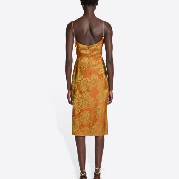 Dries Van Noten Jacquard slip dress, view 3