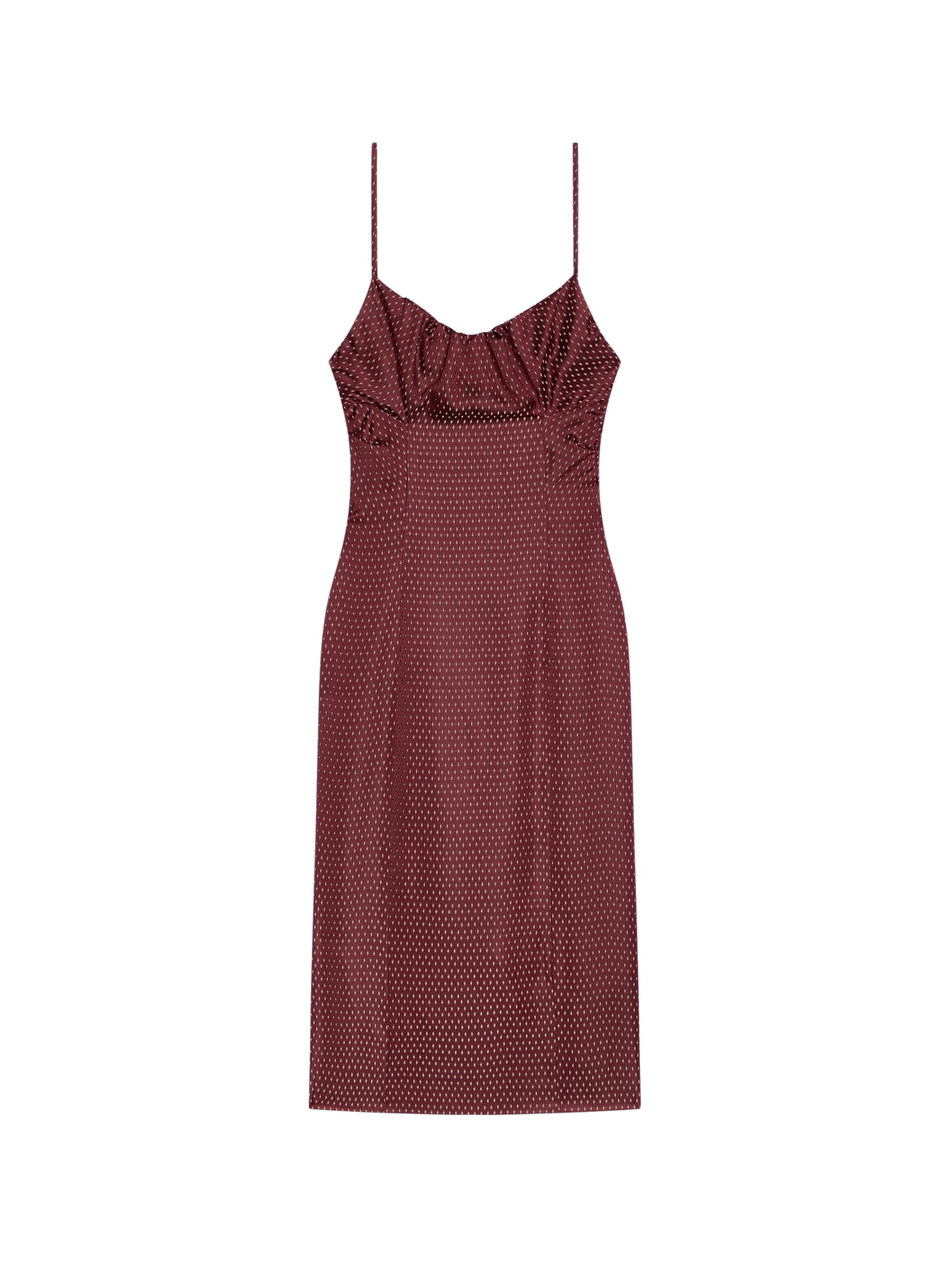 Dries Van Noten Jacquard slip dress
