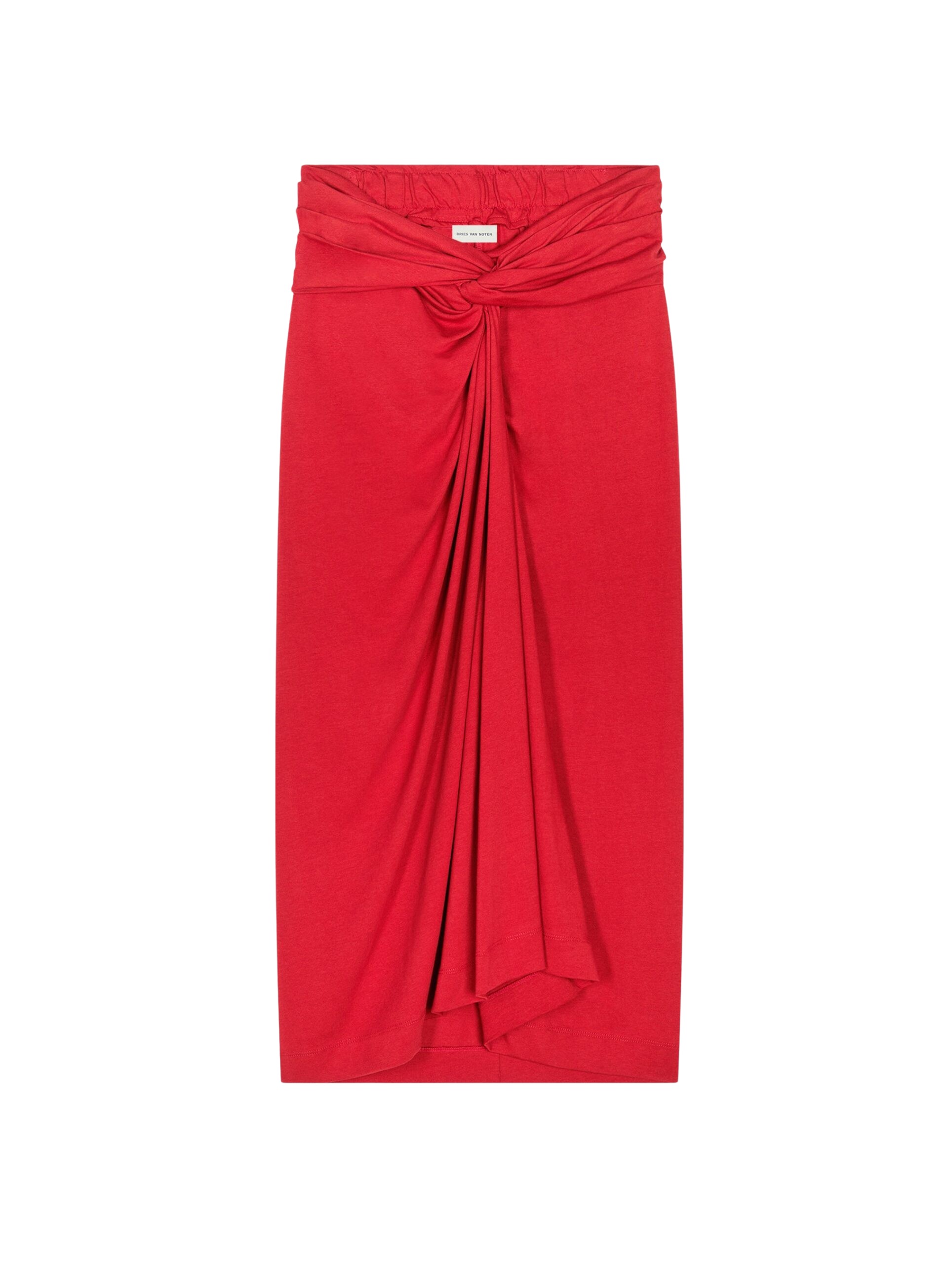 Dries-Van-Noten-Knotted-jersey-skirt-3-scaled66350_nobg Dries Van Noten Skirts