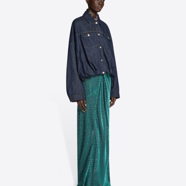 Dries Van Noten Long draped skirt, view 2