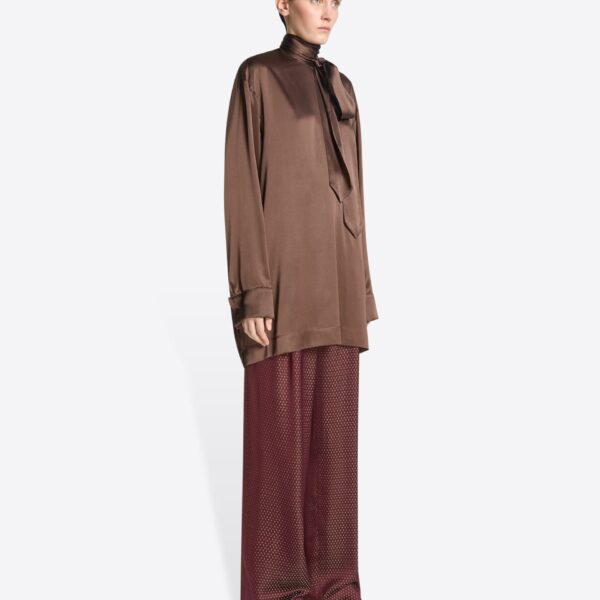 Dries Van Noten Loose fit silk blouse, view 2