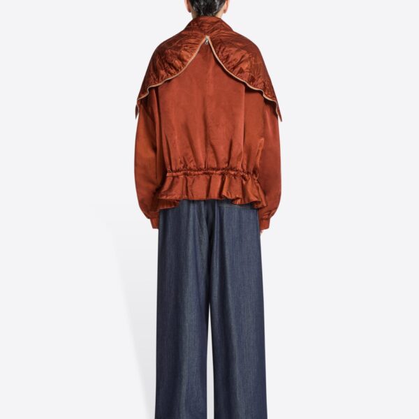 Dries Van Noten Overdyed short parka, view 3