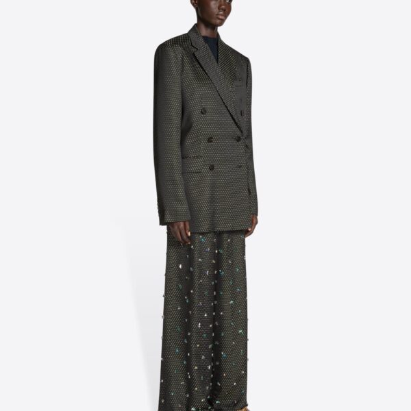 Dries Van Noten Oversized jacquard blazer, view 2