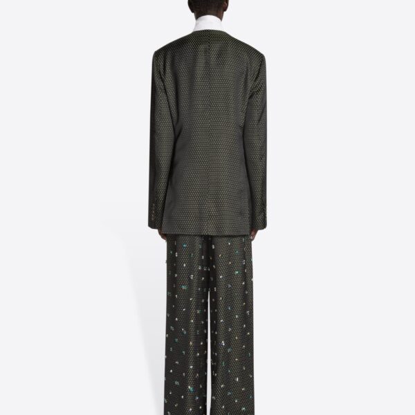 Dries Van Noten Oversized jacquard blazer, view 3