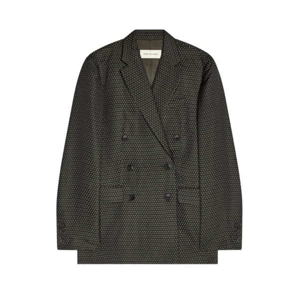 Dries Van Noten Oversized jacquard blazer