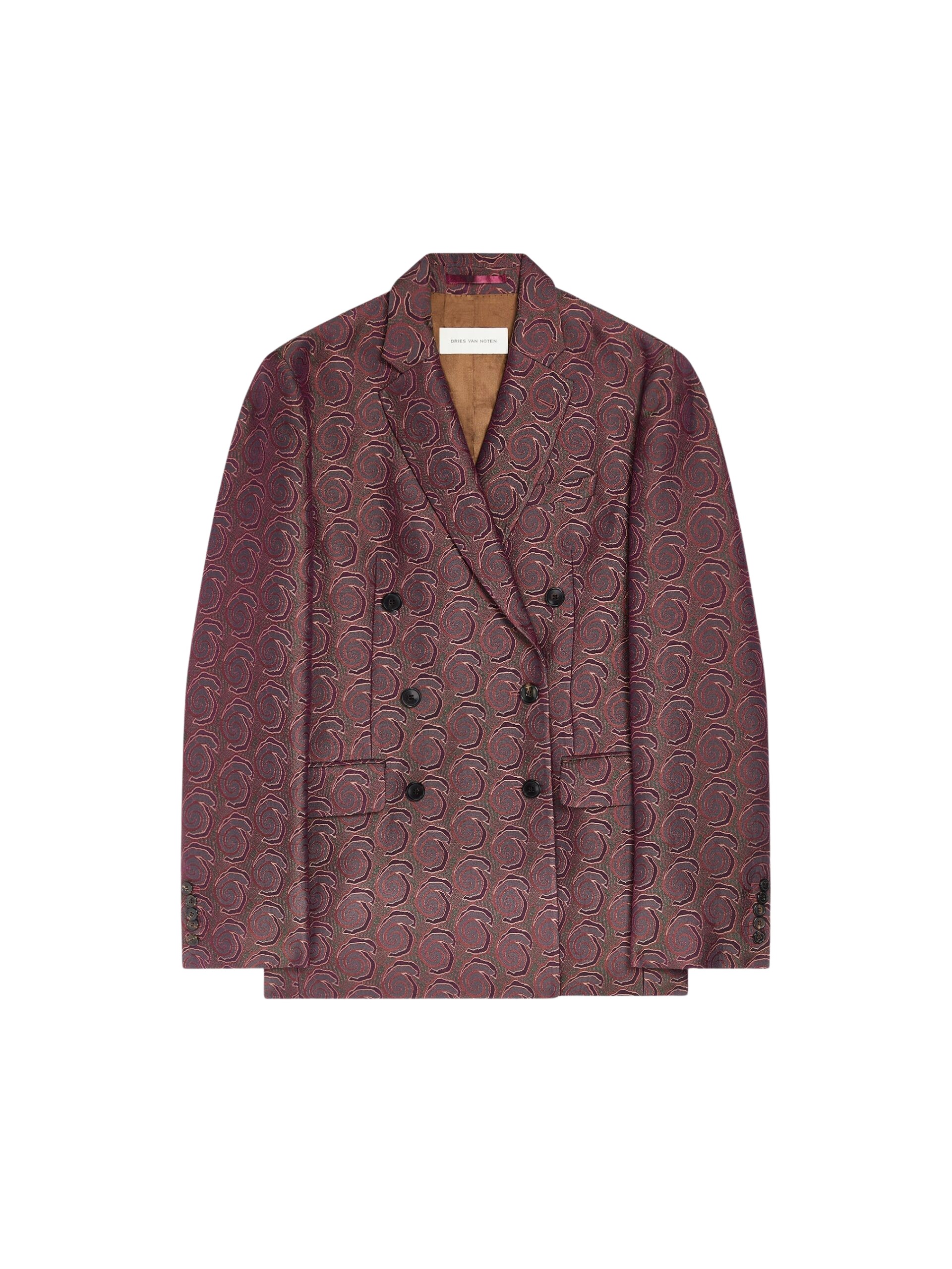 Dries Van Noten Oversized jacquard blazer