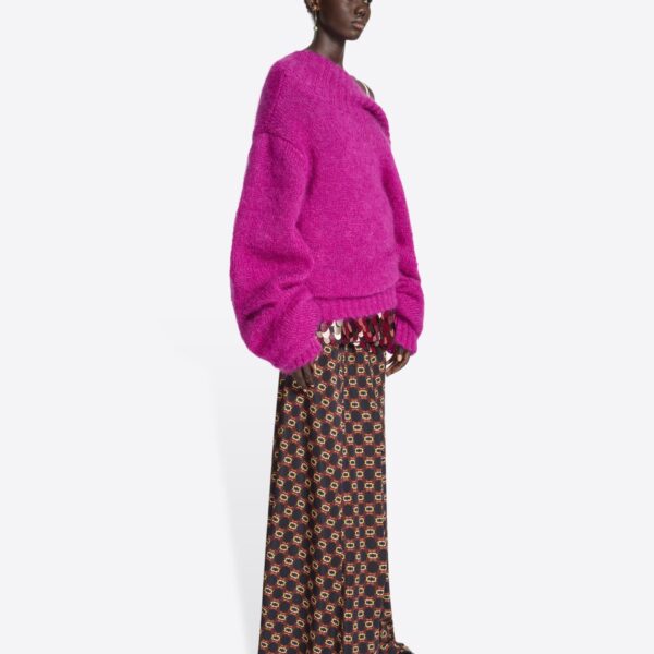 Dries Van Noten Oversized mohair sweater, view 2