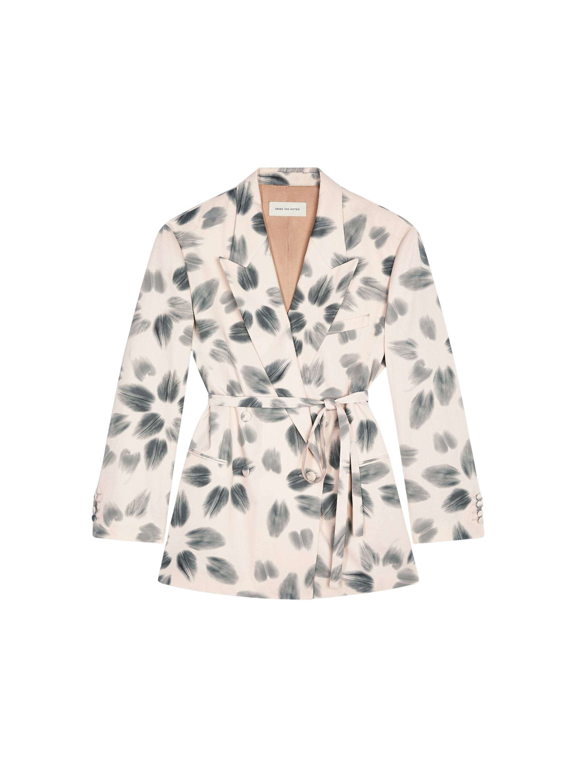 Dries Van Noten Oversized printed blazer