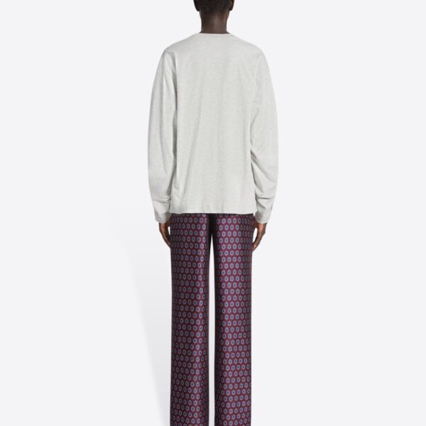 Dries Van Noten Pleated sleeves T-shirt Top, view 3