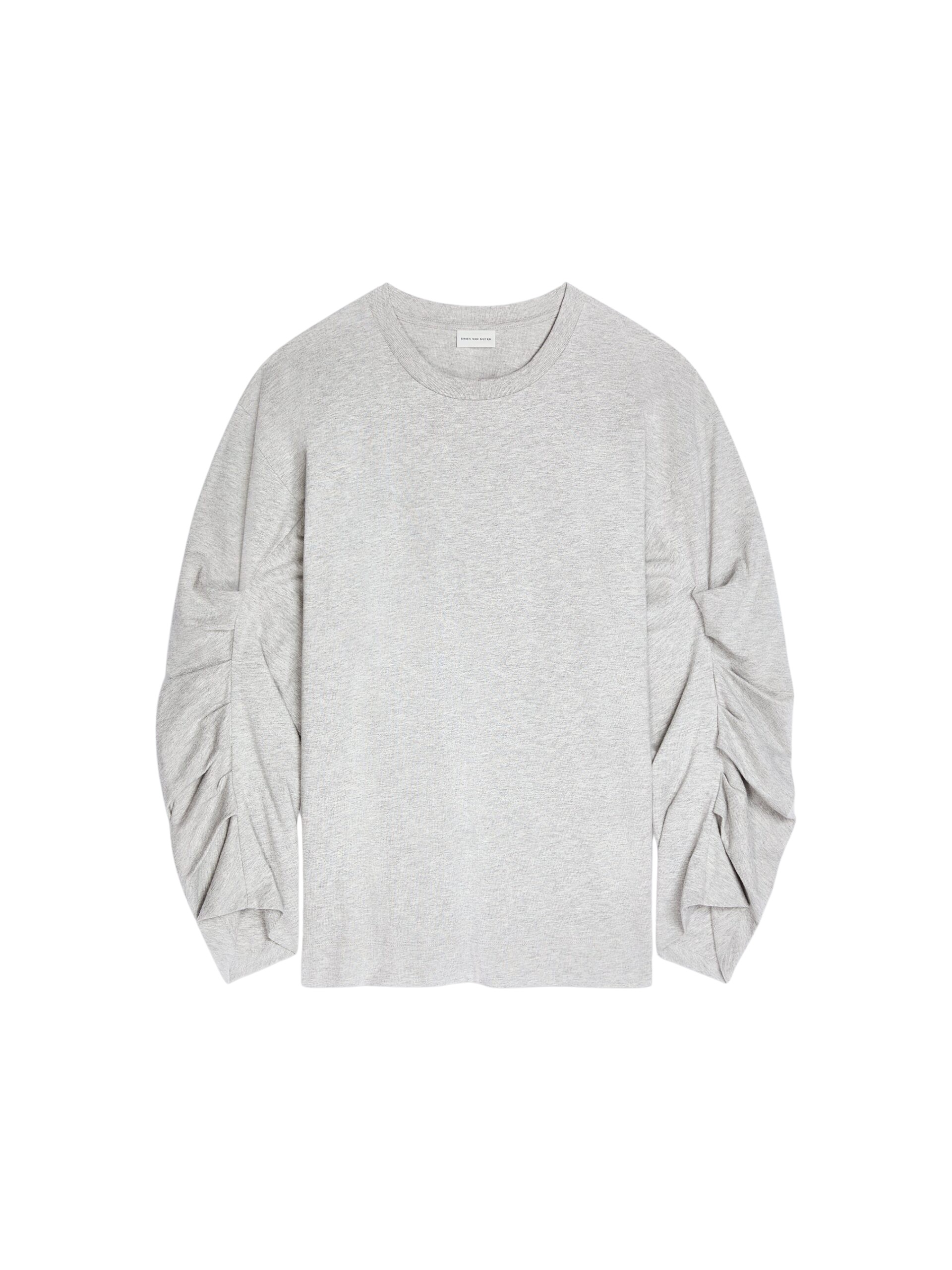 Dries Van Noten Pleated sleeves T-shirt Top