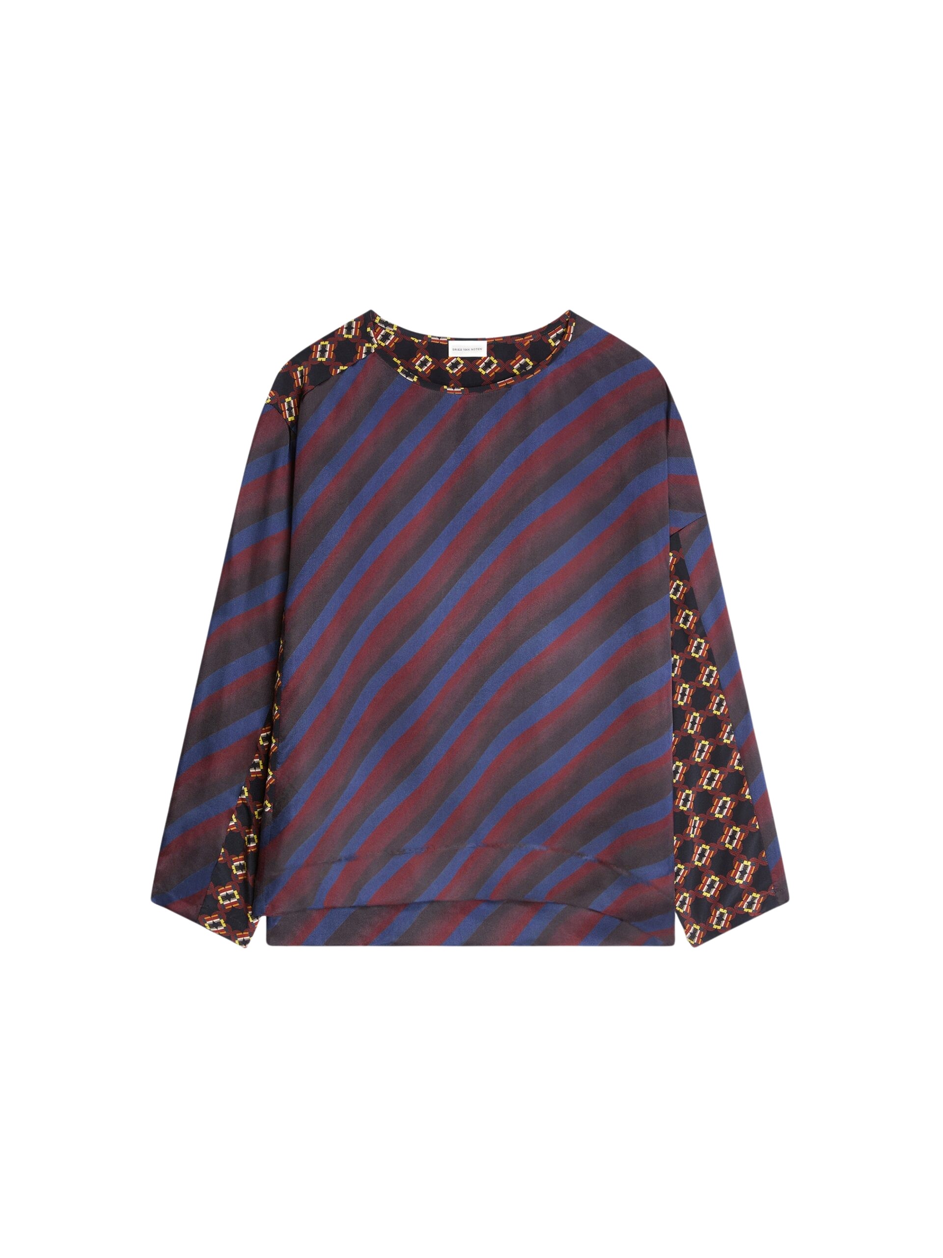 Dries-Van-Noten-Viscose-contrast-top-scaled91662_nobg Dries Van Noten Tops
