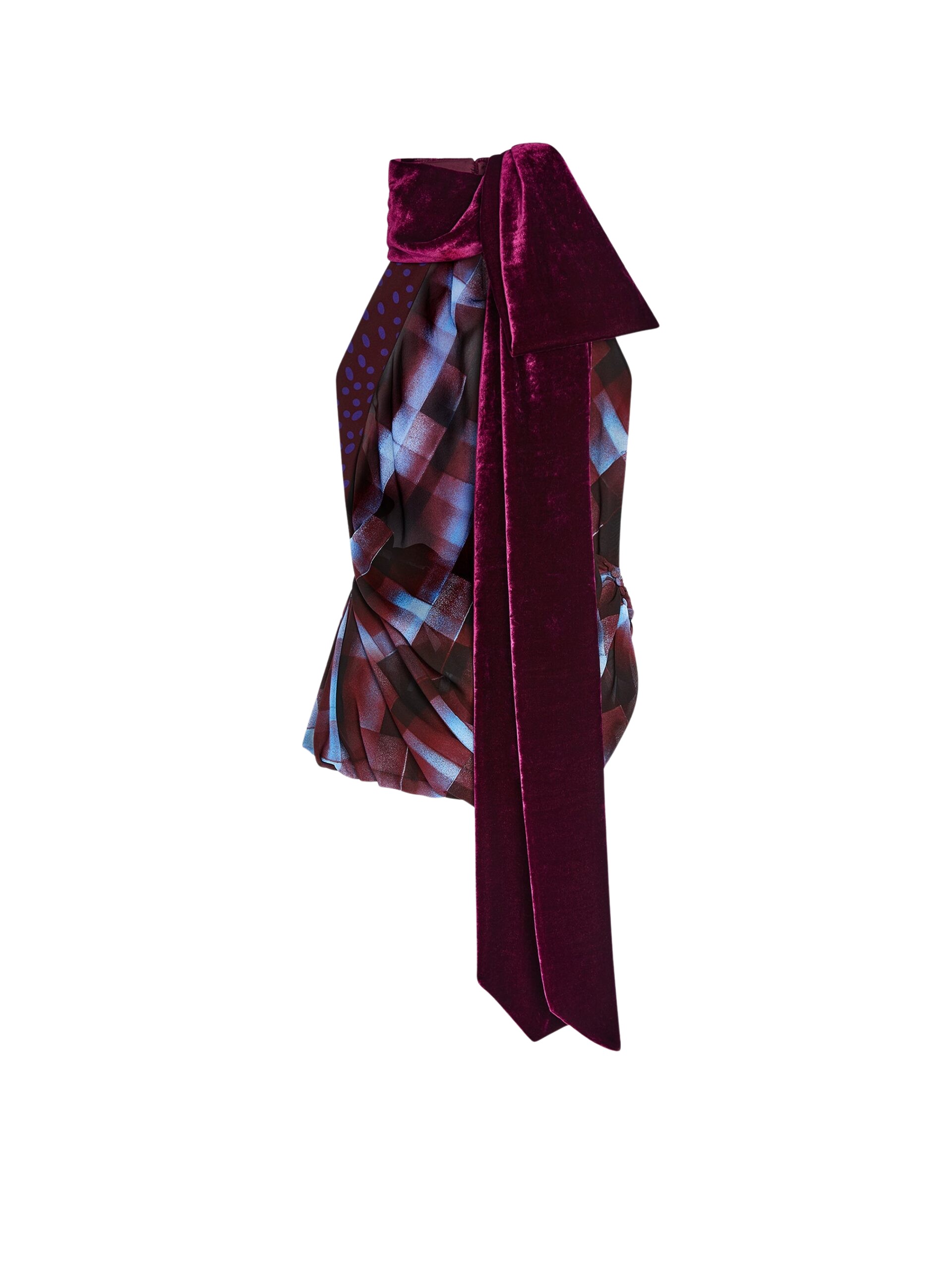 Dries Van Noten Viscose halterneck top