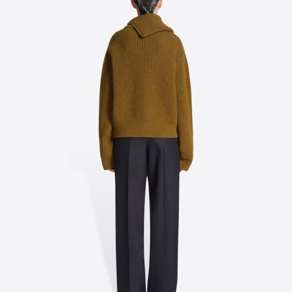 Dries Van Noten Zipped wool sweater, view 3
