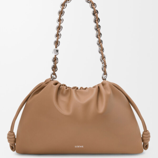 LOEWE Large Flamenco Purse In Mellow Nappa Lambskin, view 3
