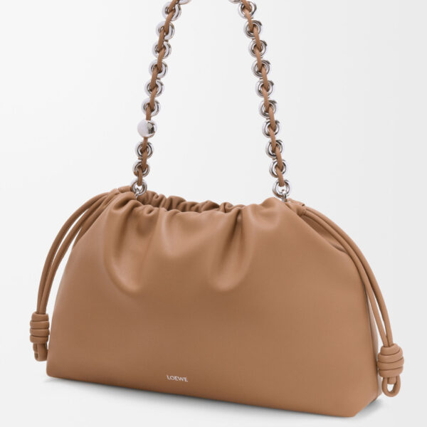 LOEWE Large Flamenco Purse In Mellow Nappa Lambskin, view 4