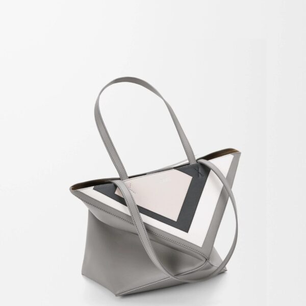 LOEWE Medium Puzzle Fold Tote In Nappa Calfskin, view 4