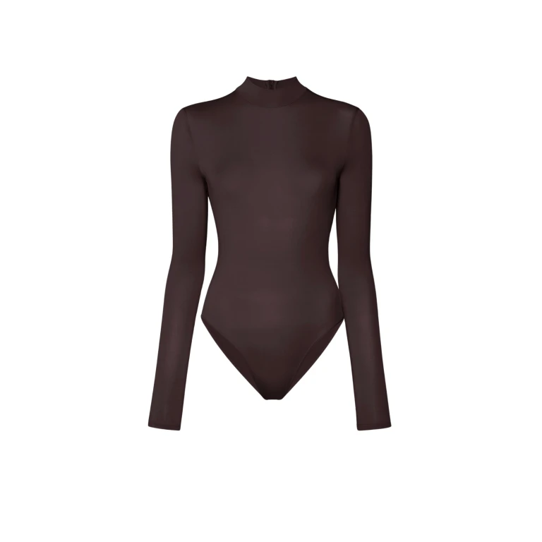 Lapointe Jersey Mock Neck Bodysuit