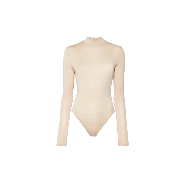 Lapointe Jersey Mock Neck Bodysuit