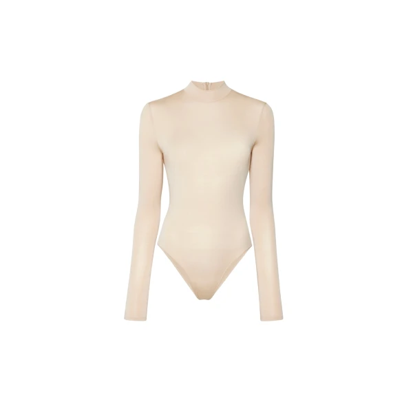 Lapointe Jersey Mock Neck Bodysuit