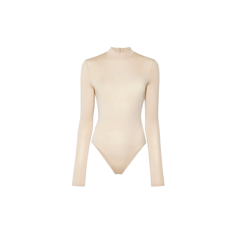 Lapointe Jersey Mock Neck Bodysuit