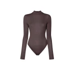 Lapointe Jersey Mock Neck Bodysuit