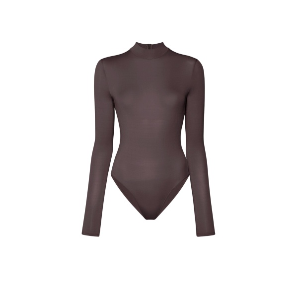Lapointe Jersey Mock Neck Bodysuit